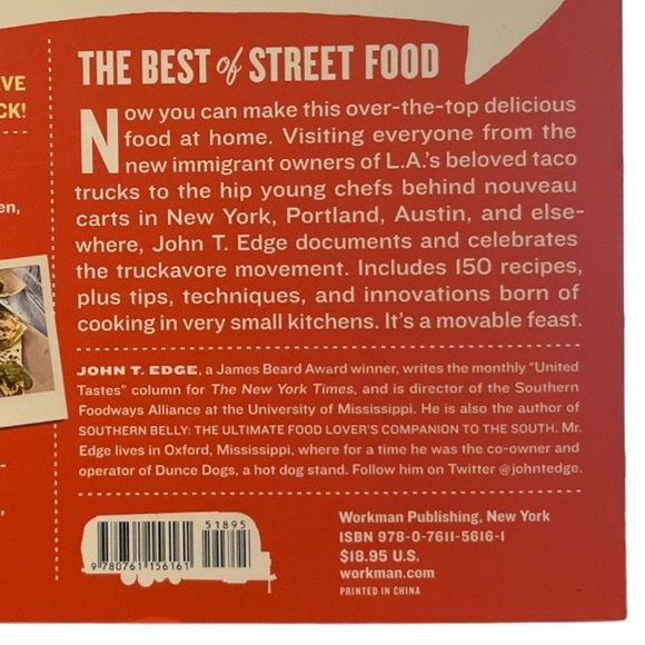 BOOK The Truck Food Cookbook 150 Recipes by John T. Edge New Condition - Picture 4 of 7